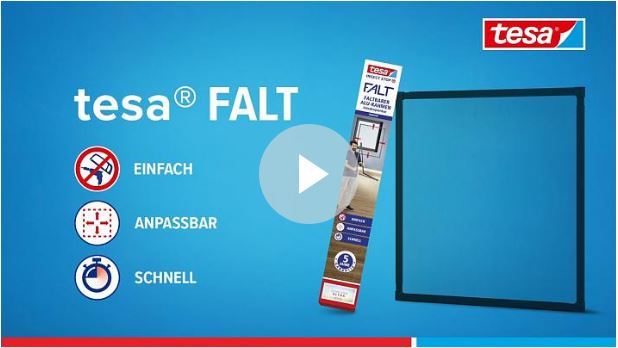 tesa® Insect Stop Faltbarer Alu-Rahmen, teleskopierbar